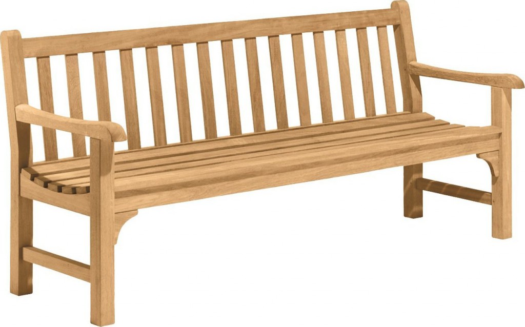 Oxford Garden Essex Curved Shorea Outdoor Teak Bench